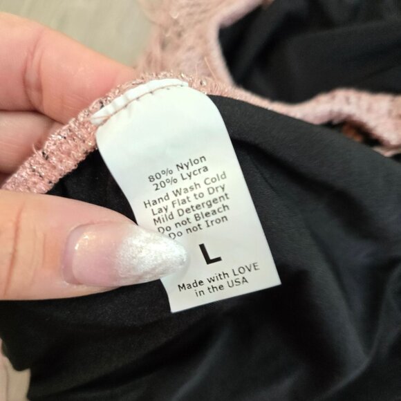 Boho Fringed bikini bottom With Statement Rings & Tassels By bella bum L - Picture 6 of 11